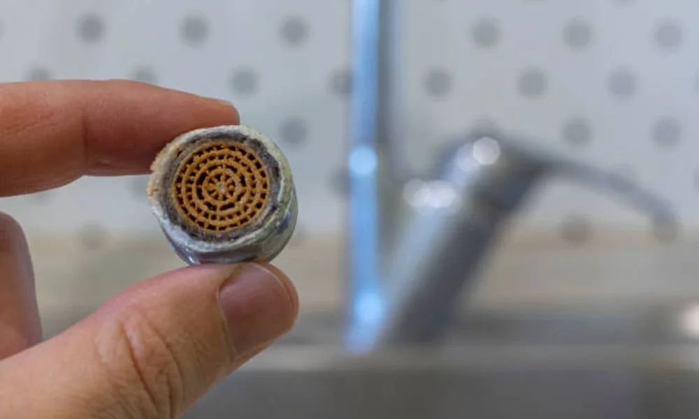 how to prevent calcium buildup on faucets
