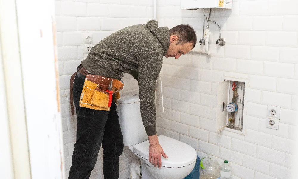 what does it mean when the toilet bubbles