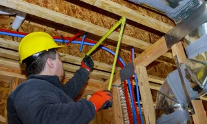 repiping a house