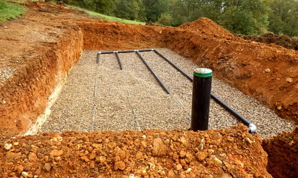 where is my septic drain field