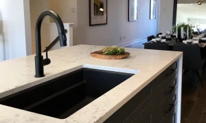 install a farmhouse sink in existing countertop